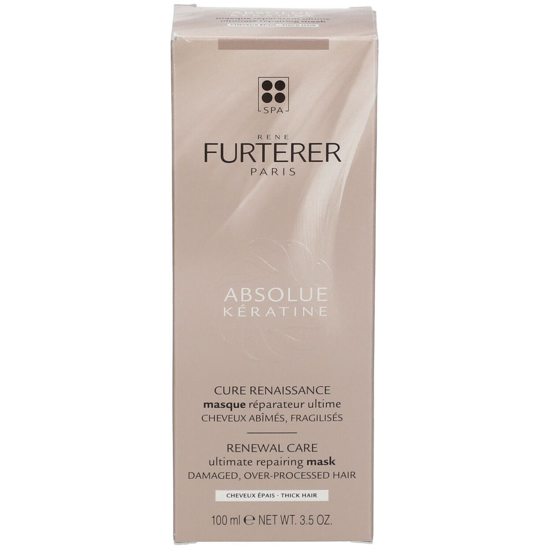 René Furterer Absolue Keratine Ultimate Repair Mask Thick hair 100ml (3.38fl oz)