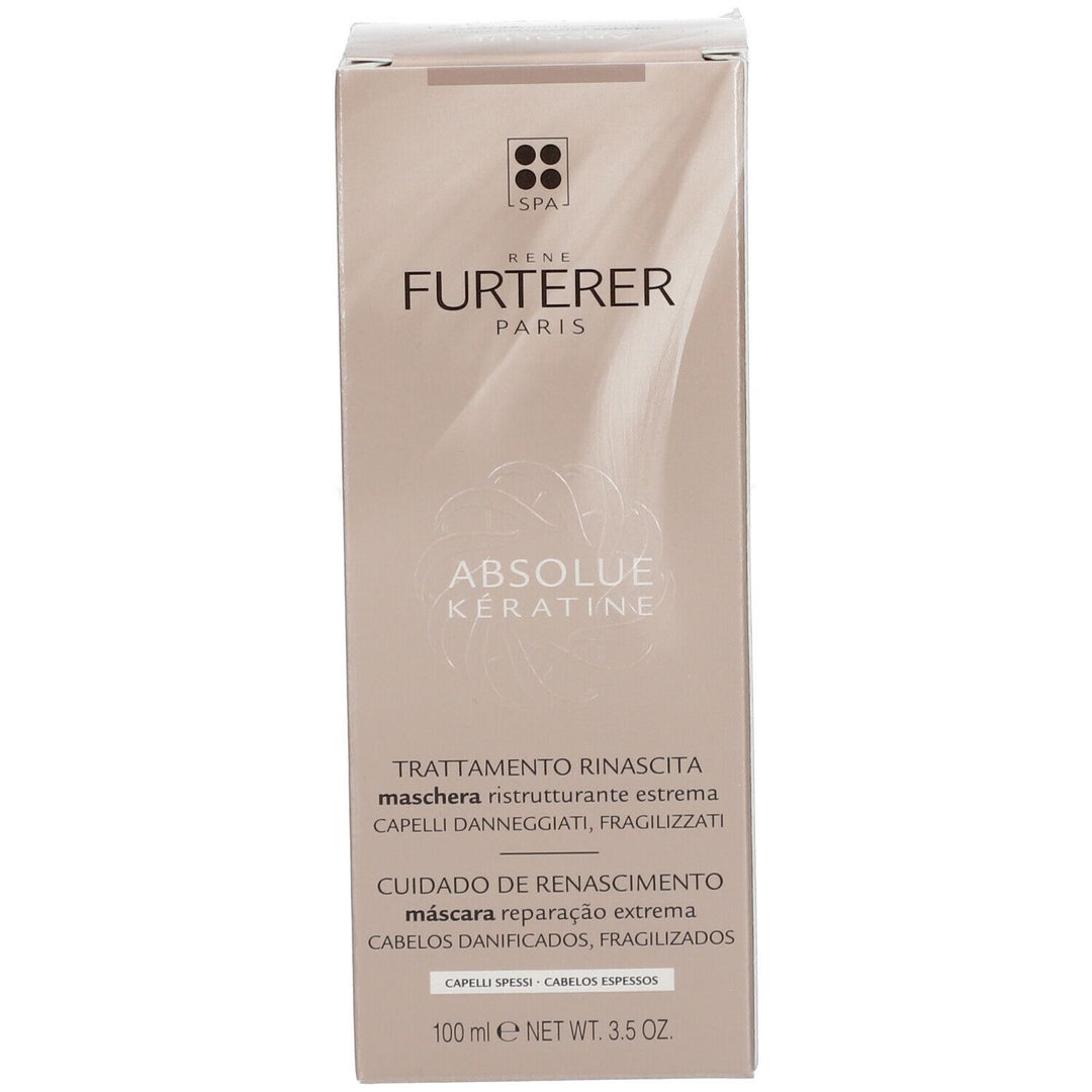 René Furterer Absolue Keratine Ultimate Repair Mask Thick hair 100ml (3.38fl oz)