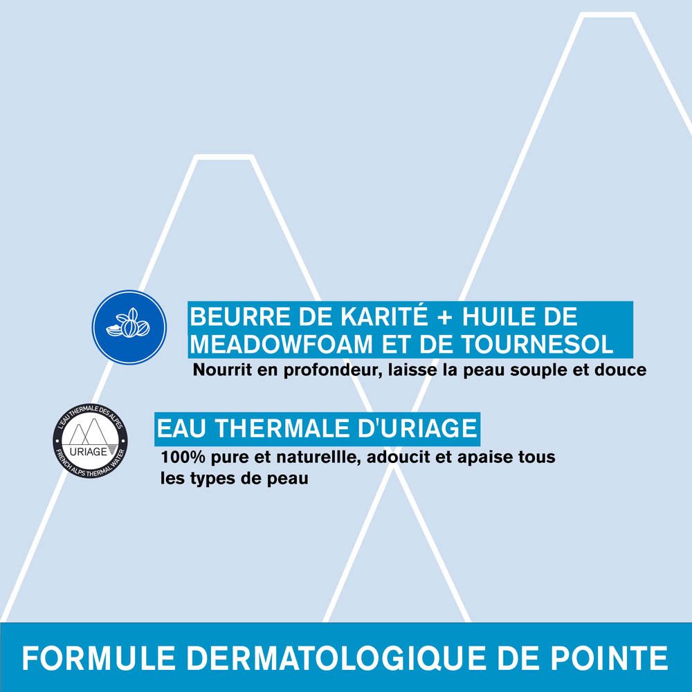 Uriage Hygiene Cleansing Cream 200ml (6.76fl oz)