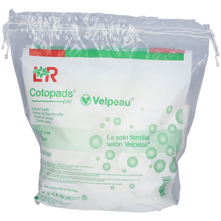 Lohmann Rauscher Velpeau 8x10 Cm 200 وسادات قطنية Cotopads 500 Pieces