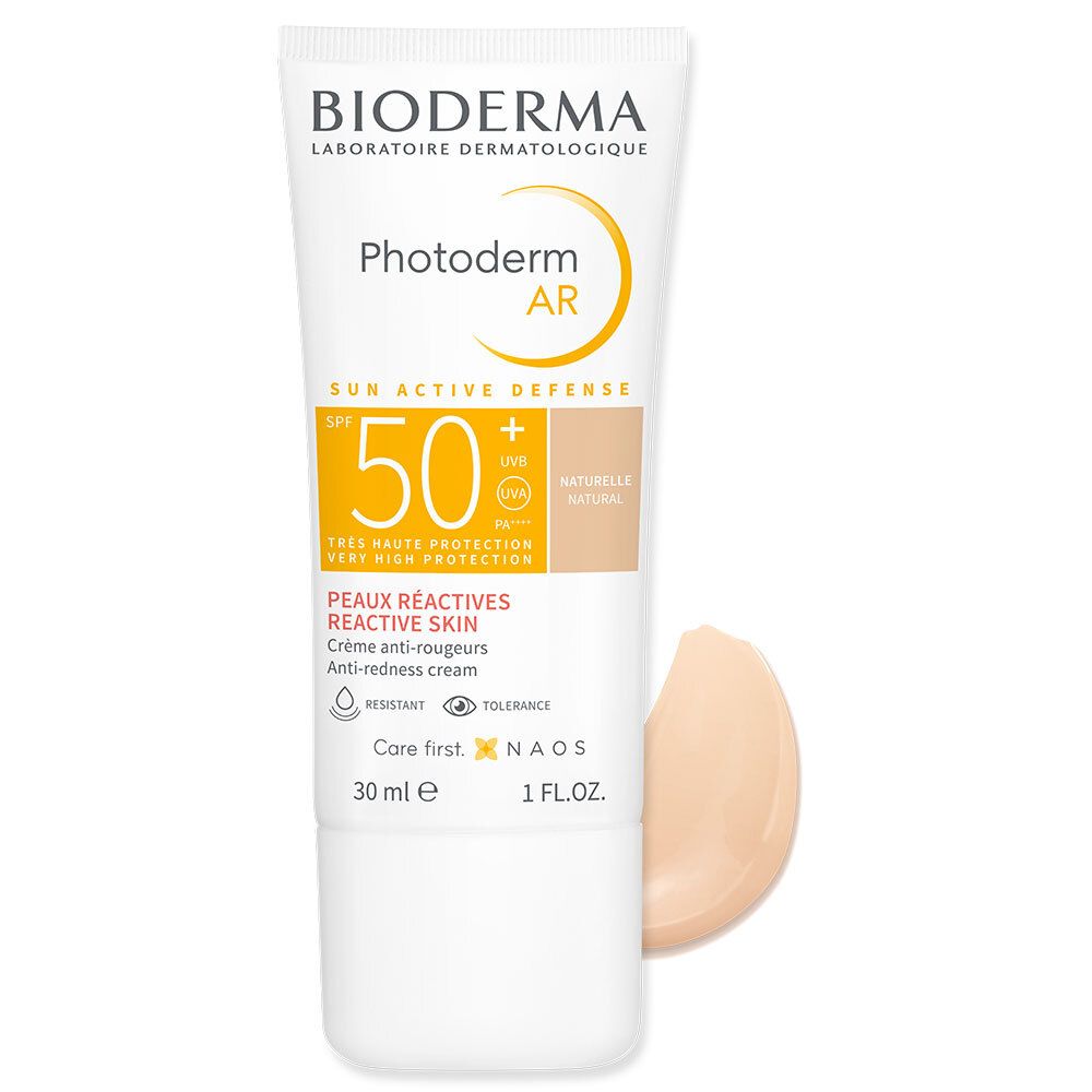Bioderma Photoderm AR Anti-Redness Cream SPF50+ Natural 30ml (1.01floz)