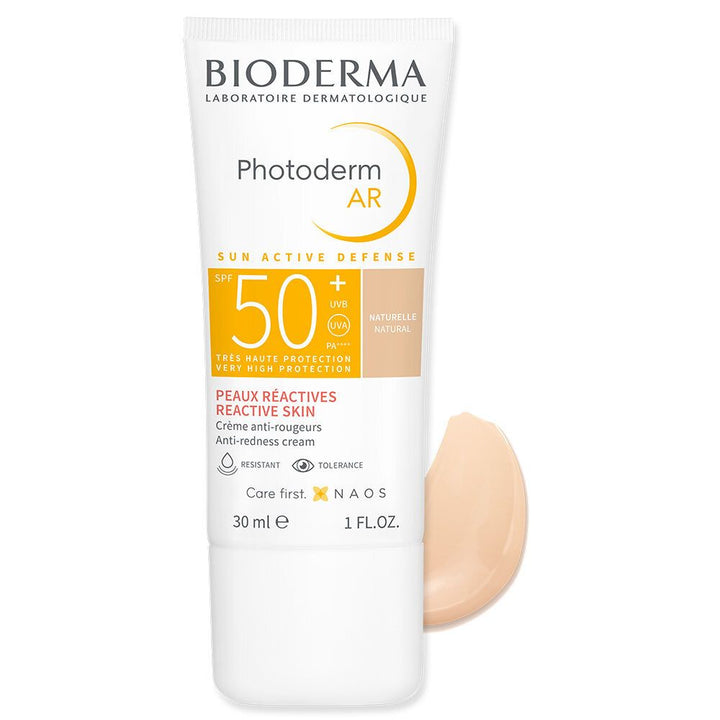 Bioderma Photoderm AR Anti-Redness Cream SPF50+ Natural 30ml (1.01floz)