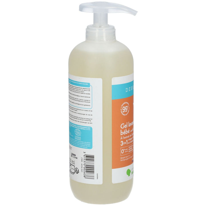 Dermasens 3 em 1 Gel de Banho Orgânico para Bebê 500ml
