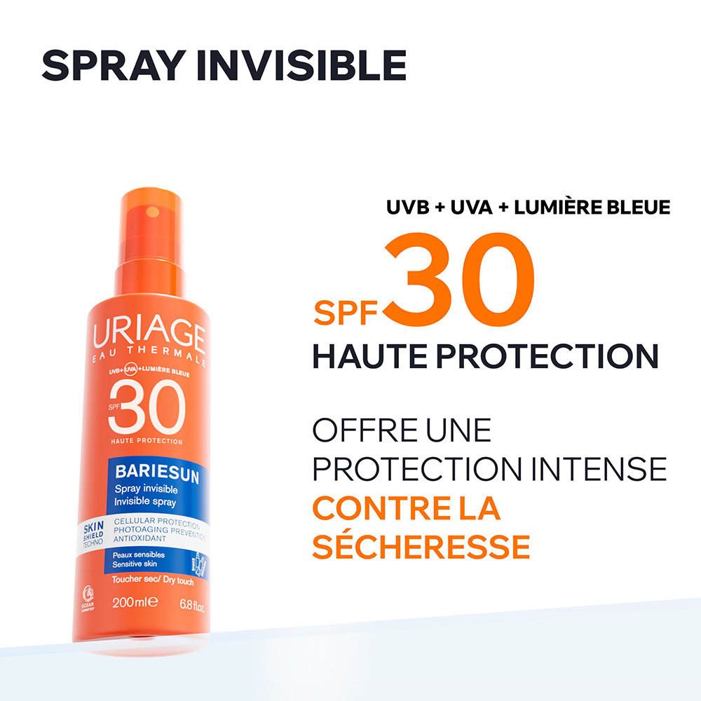 Uriage Bariésun بخاخ غير مرئي SPF30 200ml