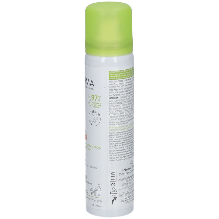 A-Derma Exomega Control Spray émollient anti-grattage pour peau sèche Peau sèche 50ml