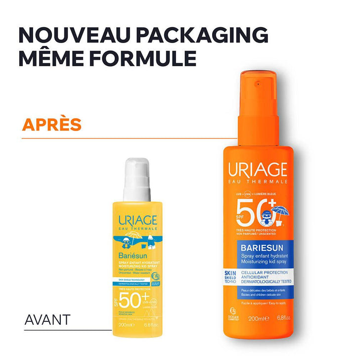 Uriage Bariésun بخاخ مرطب للأطفال SPF50 200ml