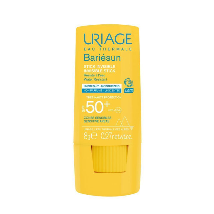 Uriage Bariésun واقي شمس ستيك غير معطر وغير مرئي SPF50+ - 8g