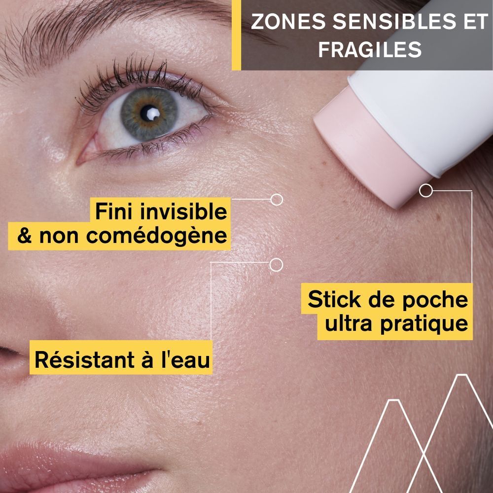 Uriage Bariésun واقي شمس ستيك غير معطر وغير مرئي SPF50+ - 8g