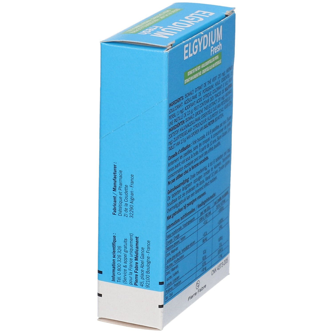 Elgydium Long-lasting Breath Cleanser 18 Pastilles 12 pastilles