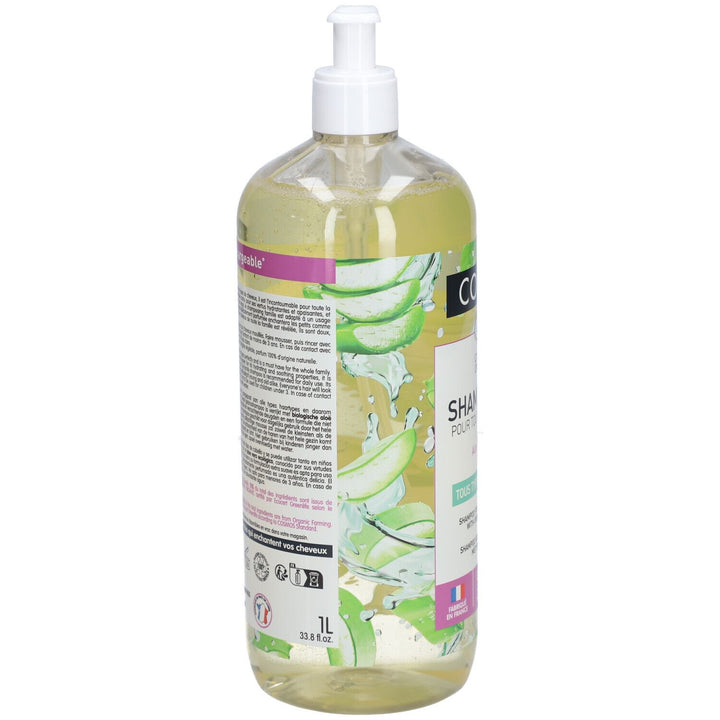 Coslys Organic Shampooing familial à l’aloe vera 1L