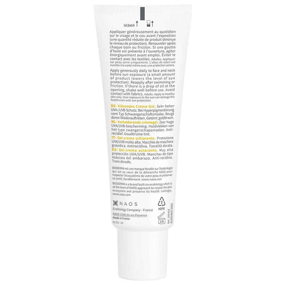 Bioderma Photoderm M SPF50+ Gel-Crema Schiarente Golden 40ml