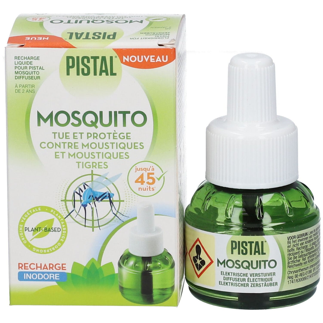 Pistal Mosquito Refill for Mosquito Diffuser Plant 45 Nights
