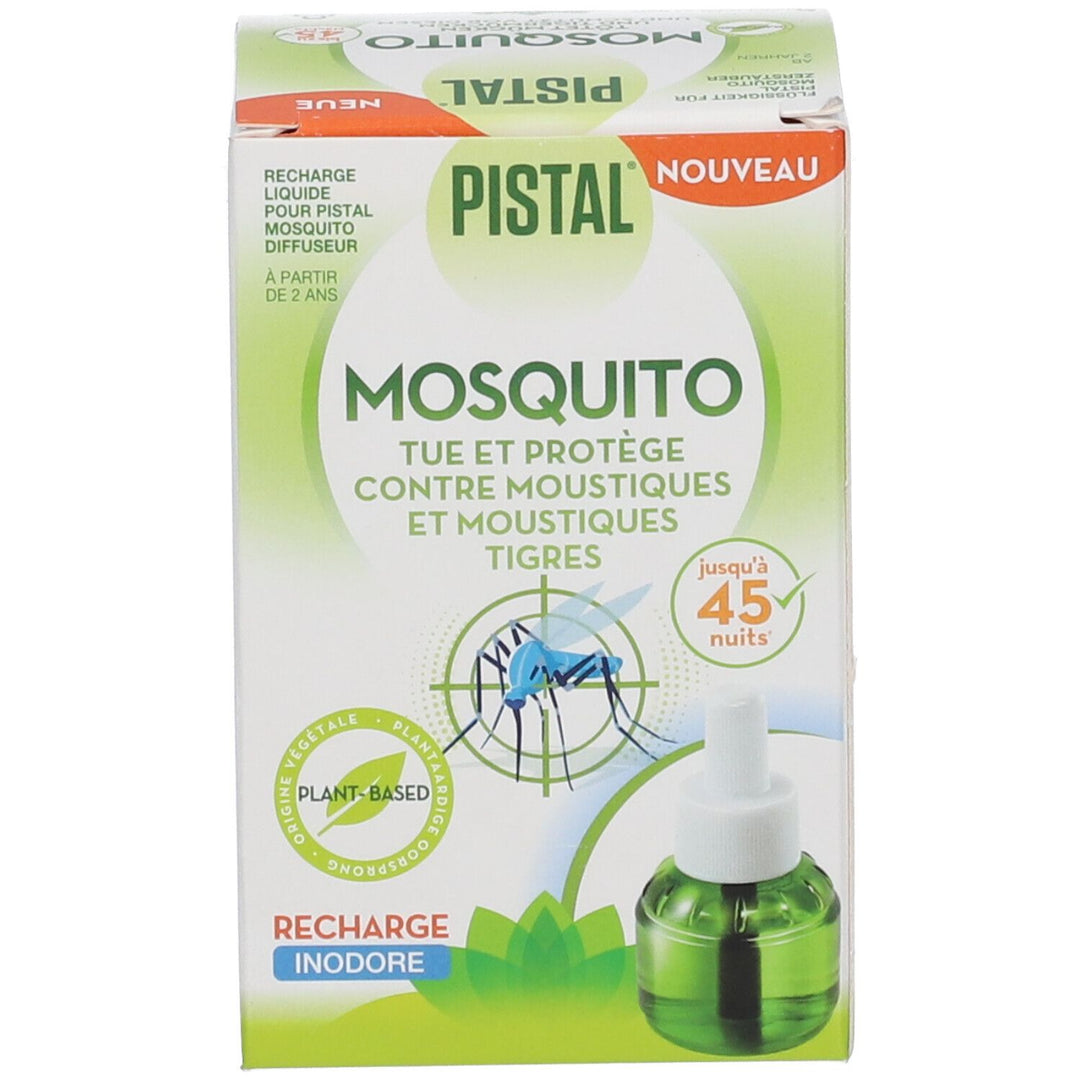 Pistal Mosquito Refill for Mosquito Diffuser Plant 45 Nights