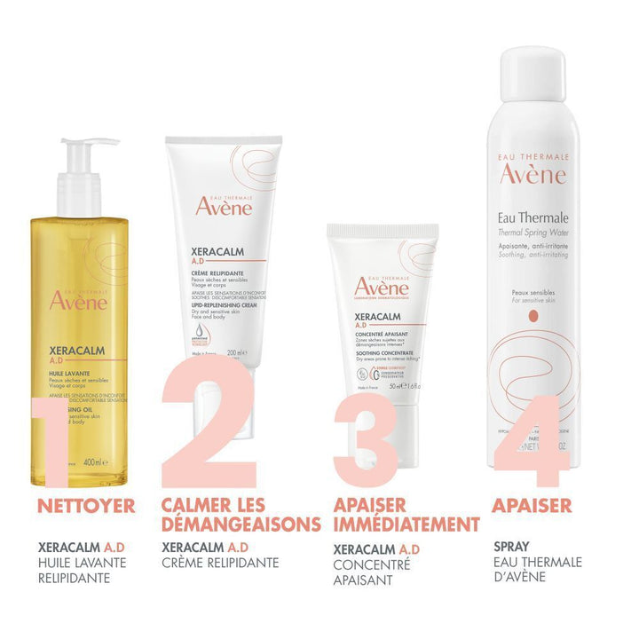 Avène XeraCalm A.D Lipid-Replenishing Cream for Very Dry Skin 200ml (6.76 fl oz)