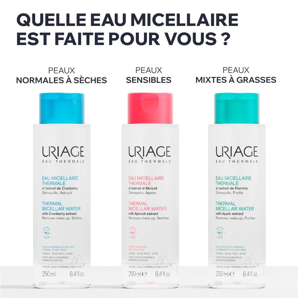 Uriage Thermal Water para rostro y ojos, piel propensa al enrojecimiento 100ml