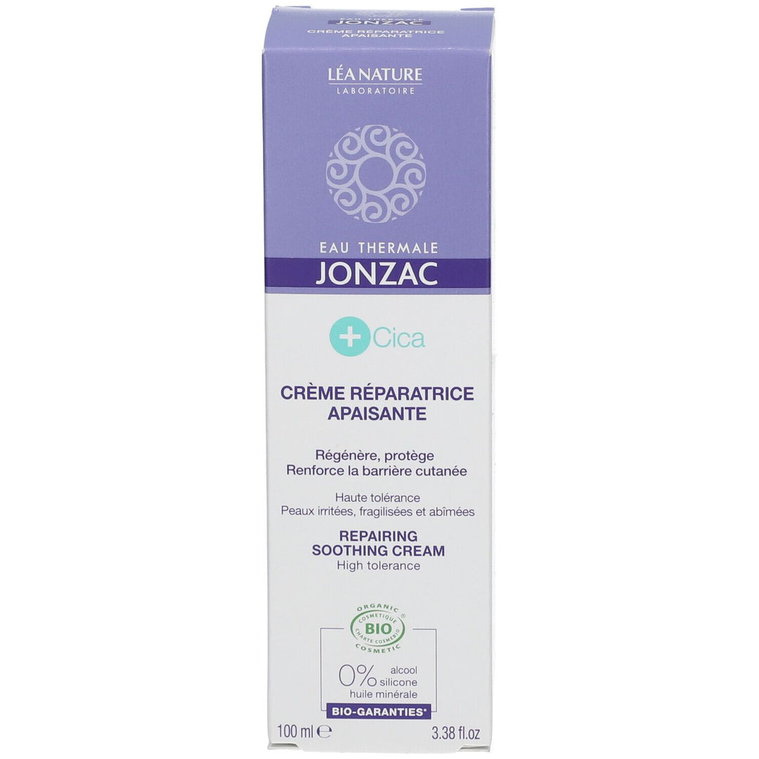 Eau thermale Jonzac +Cica Crème réparatrice apaisante 100ml