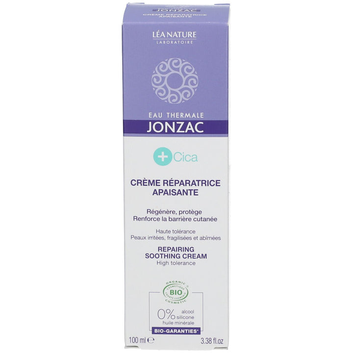 Eau thermale Jonzac +Cica Crème réparatrice apaisante 100ml