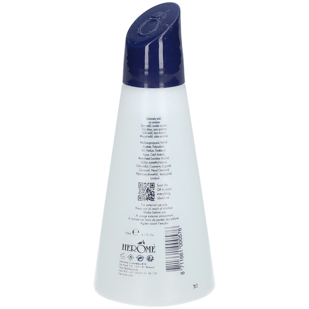 Herome Acetone-free Soothing Nail Polish Remover 120ml (4,05fl oz