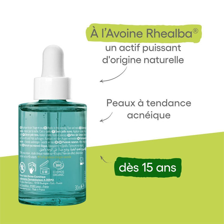 A-Derma Dermalibour AC Night-Peel Hauterneuerungsserum 30ml
