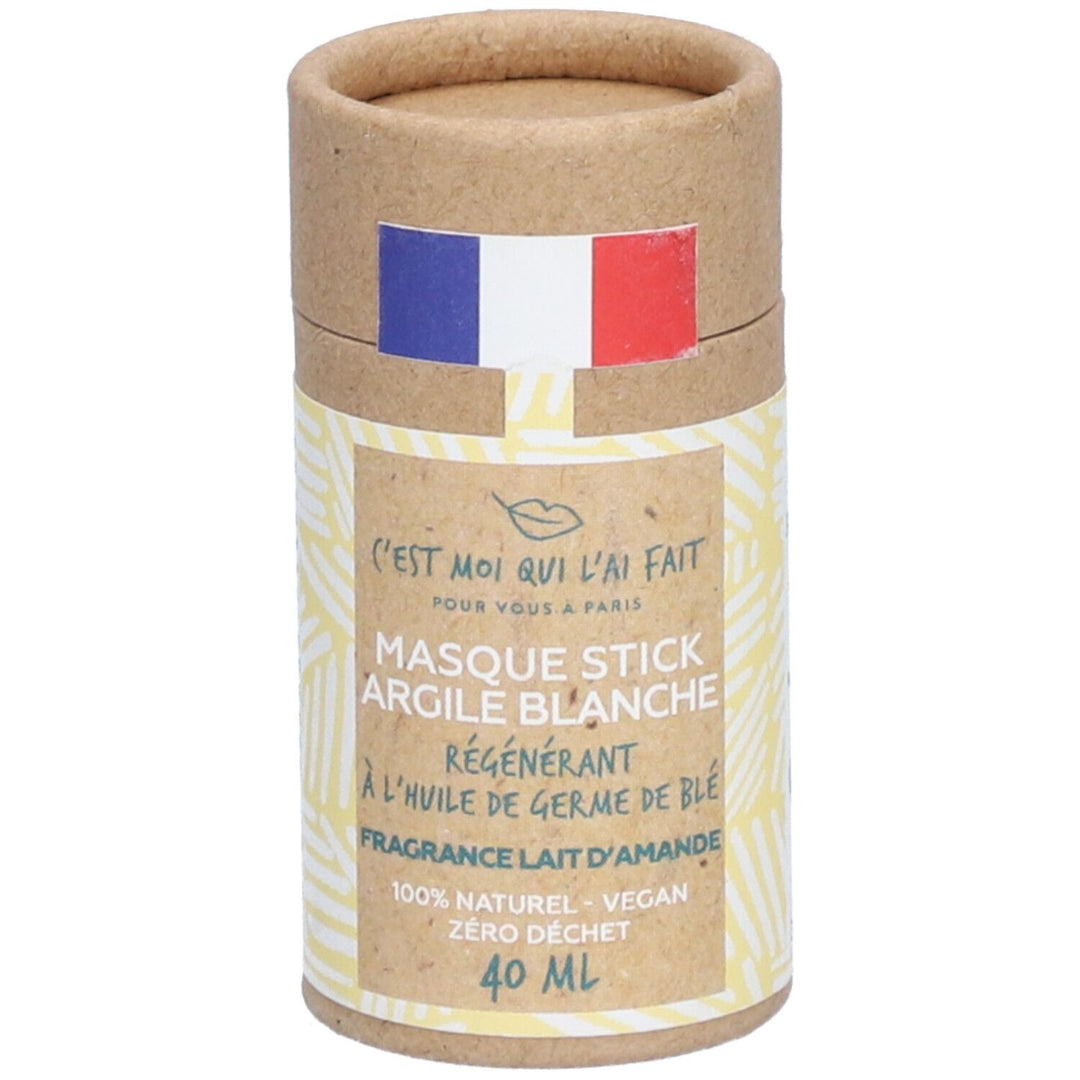 Diet World C'est Moi Qui L'ai Fait Masques en stick à l'argile blanche 40g