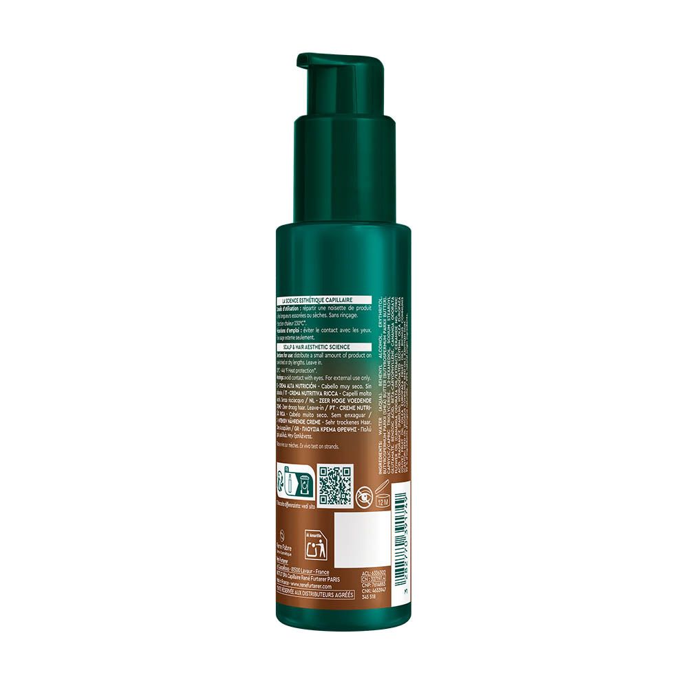René Furterer Sublime Karit Crème lissante coiffante professionnelle pour cheveux très secs 100ml