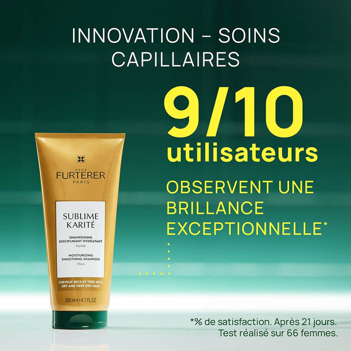 René Furterer Sublime Karite Shampooing hydratant disciplinant cheveux secs et très secs 200ml