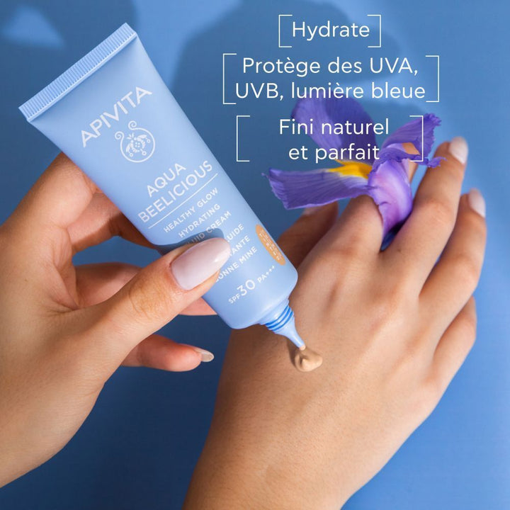 Apivita Aqua Beelicious Hydrating Fluid Cream with SPF30 40ml (2.07fl oz)