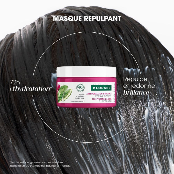 Klorane Prickly Pear Masque repulpant 72h Hydratation & Brillance 250ml