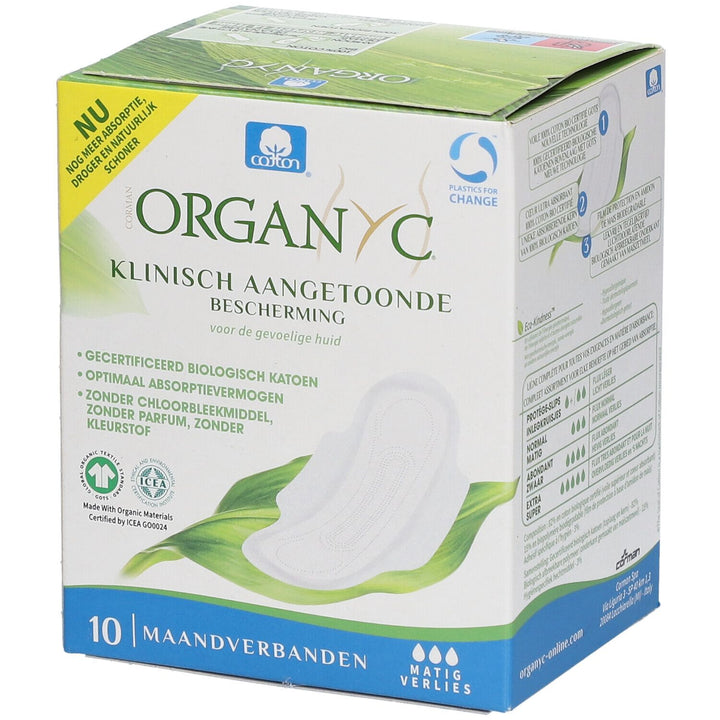 Organyc 100% cotton Bioes towels Normal x10