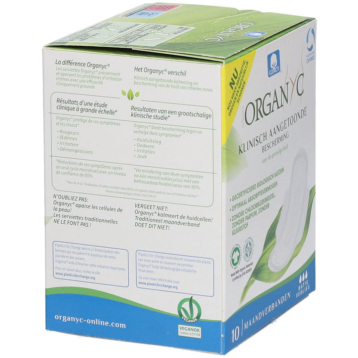 Organyc 100% cotton Bioes towels Normal x10