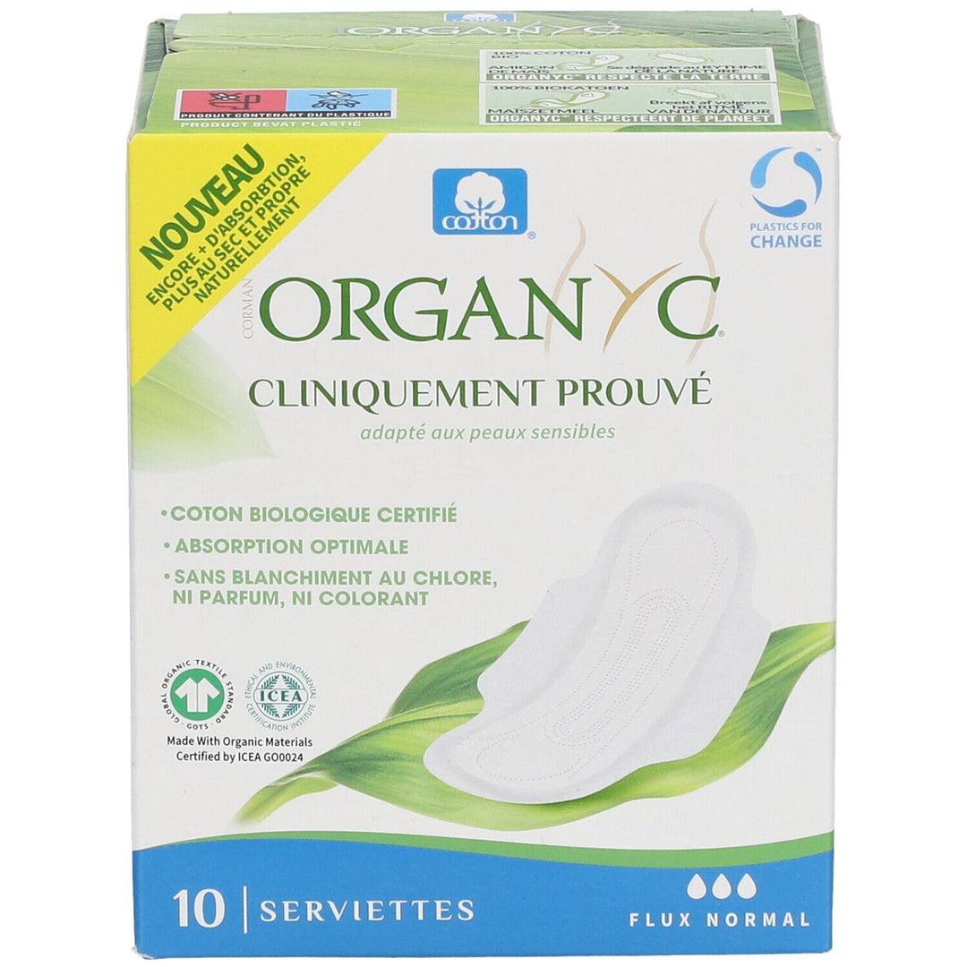 Organyc 100% cotton Bioes towels Normal x10