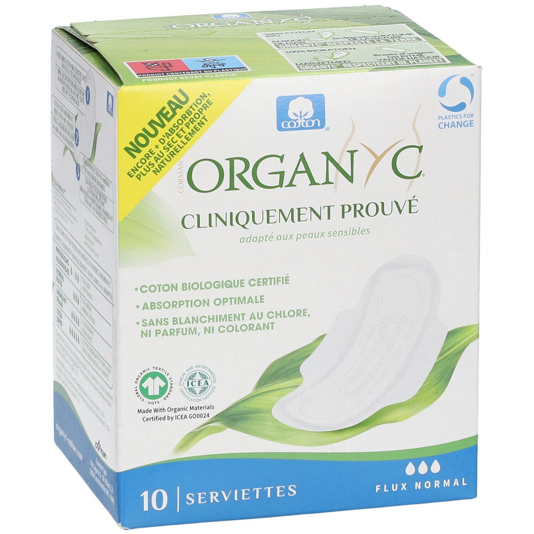 Organyc 100% cotton Bioes towels Normal x10
