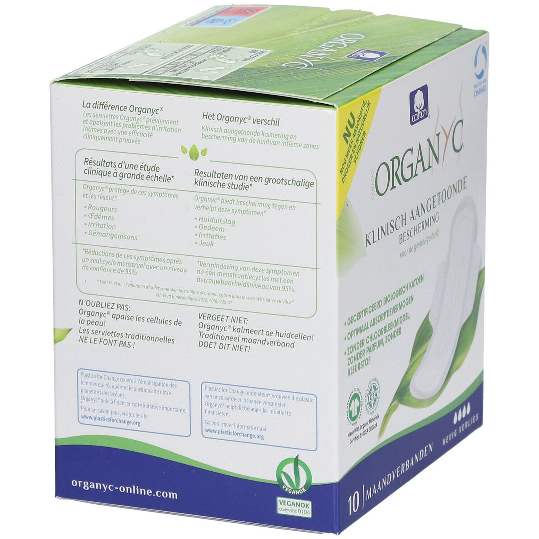 Organyc Super 100% organic cotton towels x10