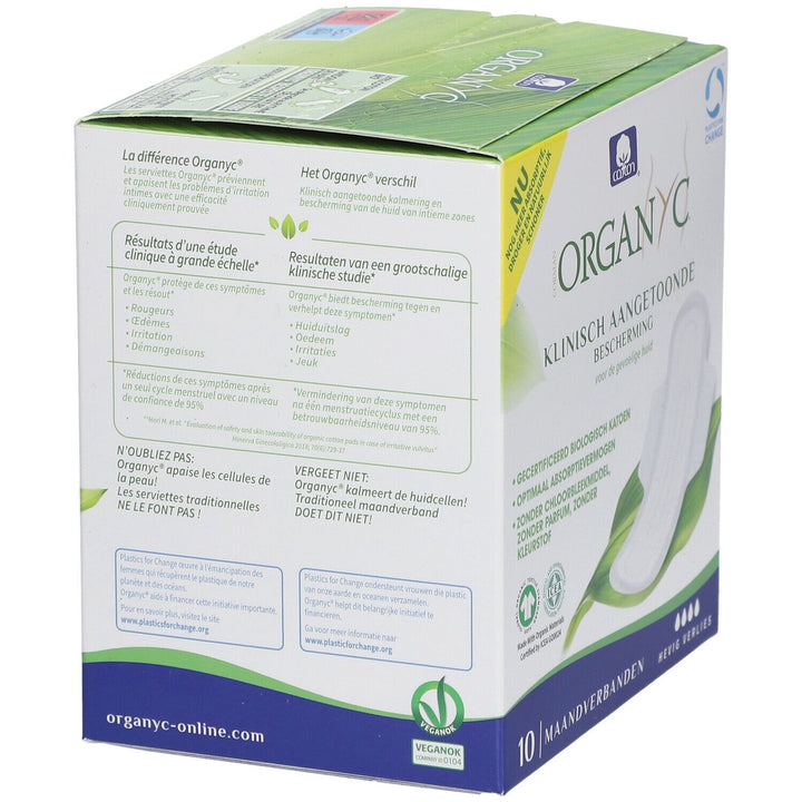 Organyc Super 100% organic cotton towels x10