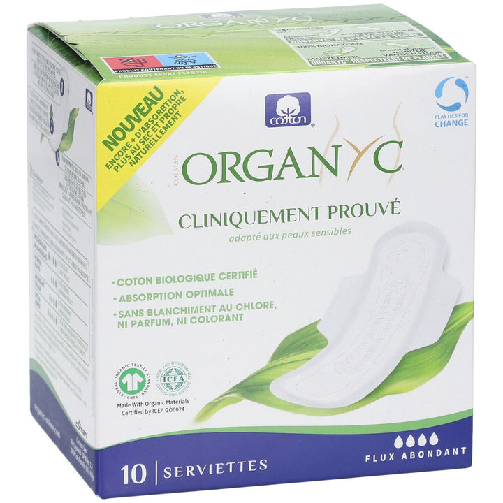 Organyc Super 100% organic cotton towels x10
