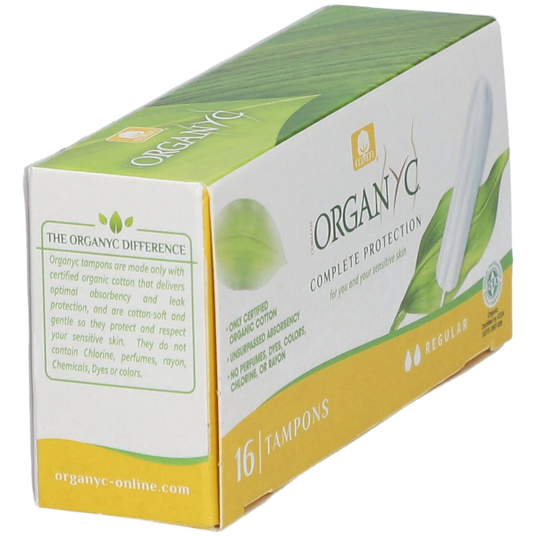 Organyc Tampons Normal Cotton Bioes x16