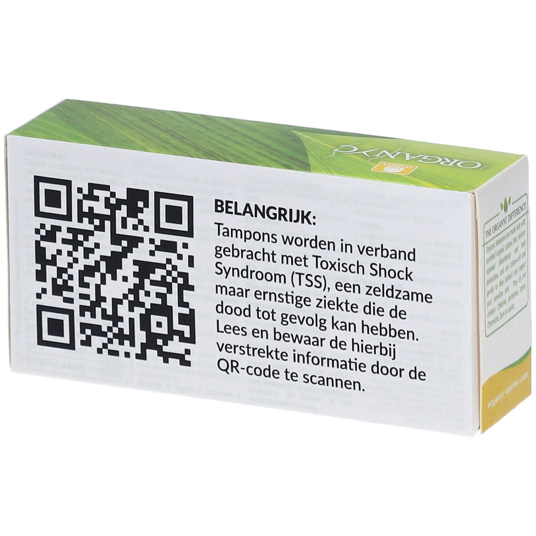 Organyc Tampons Normal Cotton Bioes x16