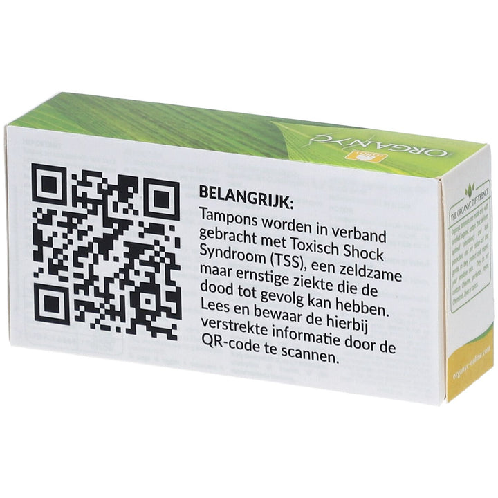 Organyc Tampons Normal Cotton Bioes x16