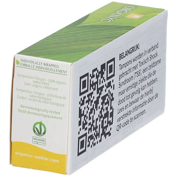 Organyc Tampons Normal Cotton Bioes x16