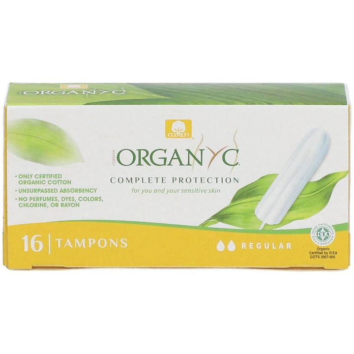 Organyc Tampons Normal Cotton Bioes x16