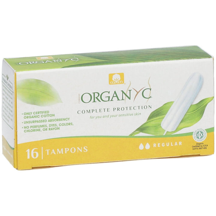Organyc Tampons Normal Cotton Bioes x16