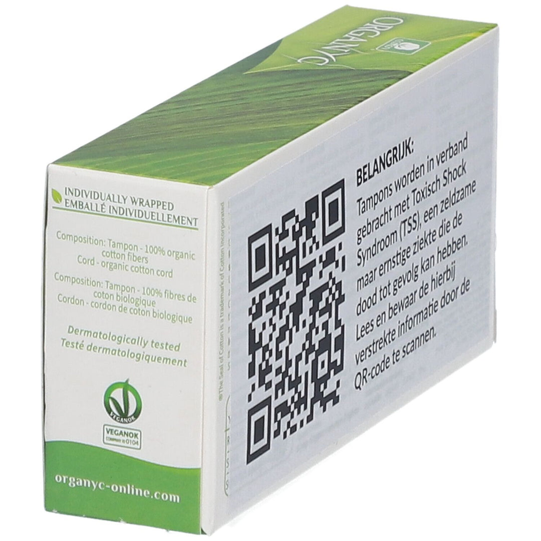 Organyc Organic Cotton Tampons Super X16 x16