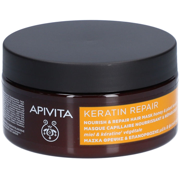 Apivita Keratin Repair Nourishing & Repairing Capillary Masks 200ml (6.76fl oz)