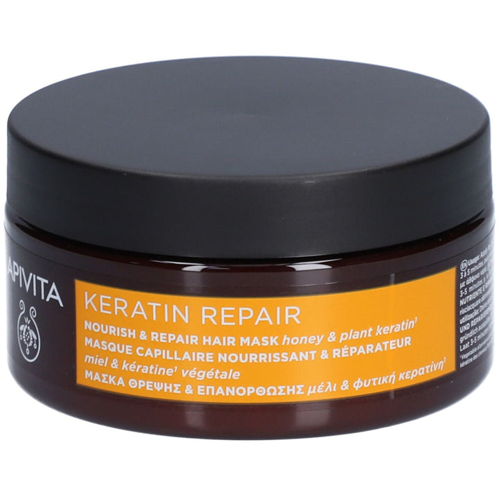 Apivita Keratin Repair Nourishing & Repairing Capillary Masks 200ml (6.76fl oz)