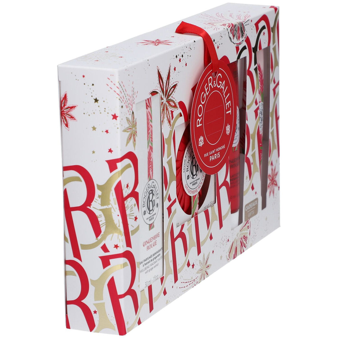 Roger & Gallet Gingembre Rouge علبة هدايا من السيراميك