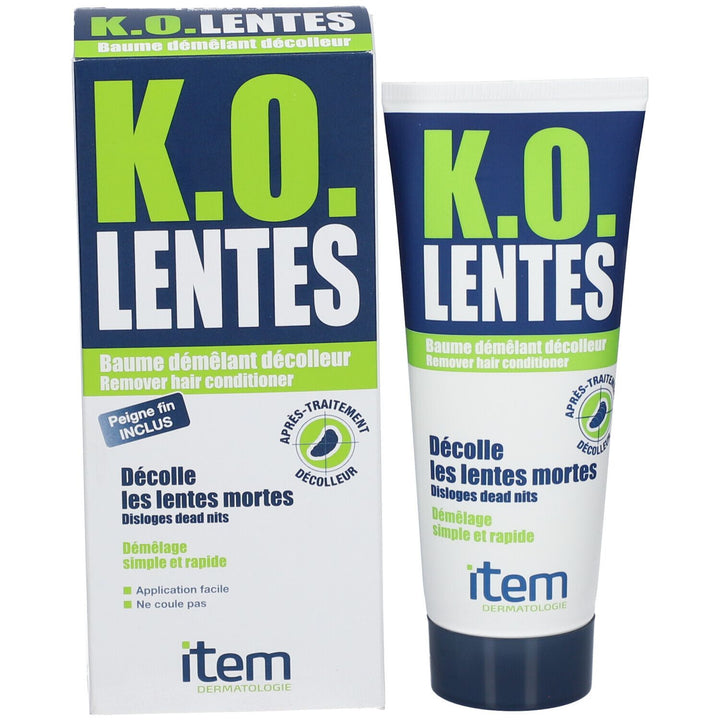 Item Dermatologie K.o Nits Remover Balm For Nits And Lice Item 100ml (3.38fl oz)