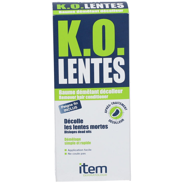 Item Dermatologie K.o Nits Remover Balm For Nits And Lice Item 100ml (3.38fl oz)