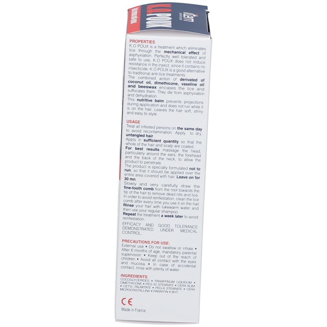 Item Dermatologie Item K.o. Poux Anti-lice Gel Cream 100ml (3.38fl oz)