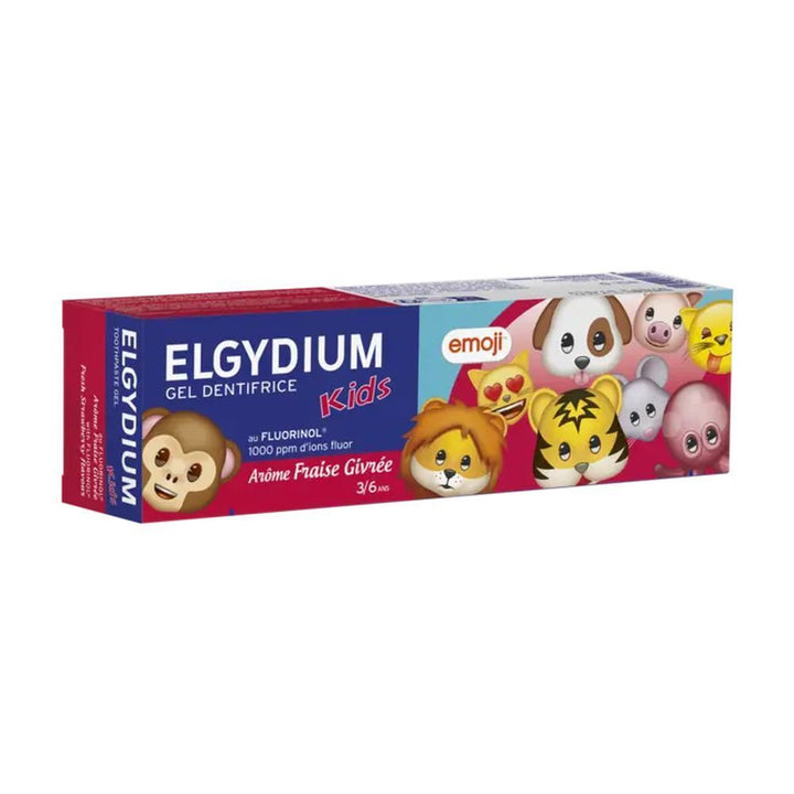 Elgydium Kids iced strawberry toothpaste 3–6 years 50ml (1.69fl oz)