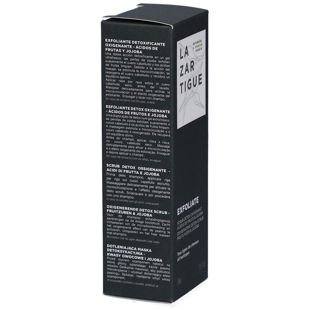 Lazartigue Exfoliate Exfoliating and purifying pre-shampoo gel for the scalp 75ml (2.53fl oz)
